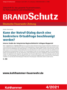 Fachbeitrag zur konkreteren Ortsabfrage im Notrufdialog