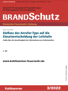 Fachbeitrag zum Einfluss des Anrufer-Typs auf die Einsatzentscheidung